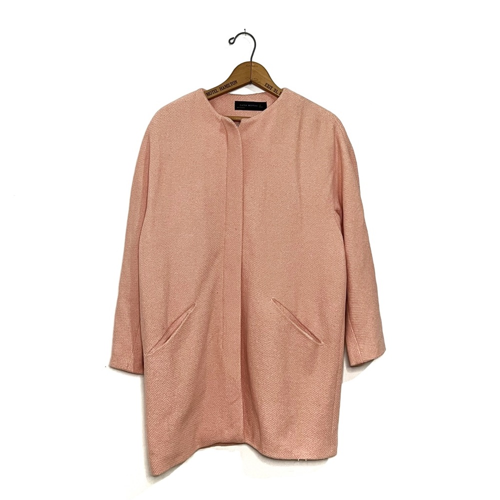Zara | Salmon Pink Coat